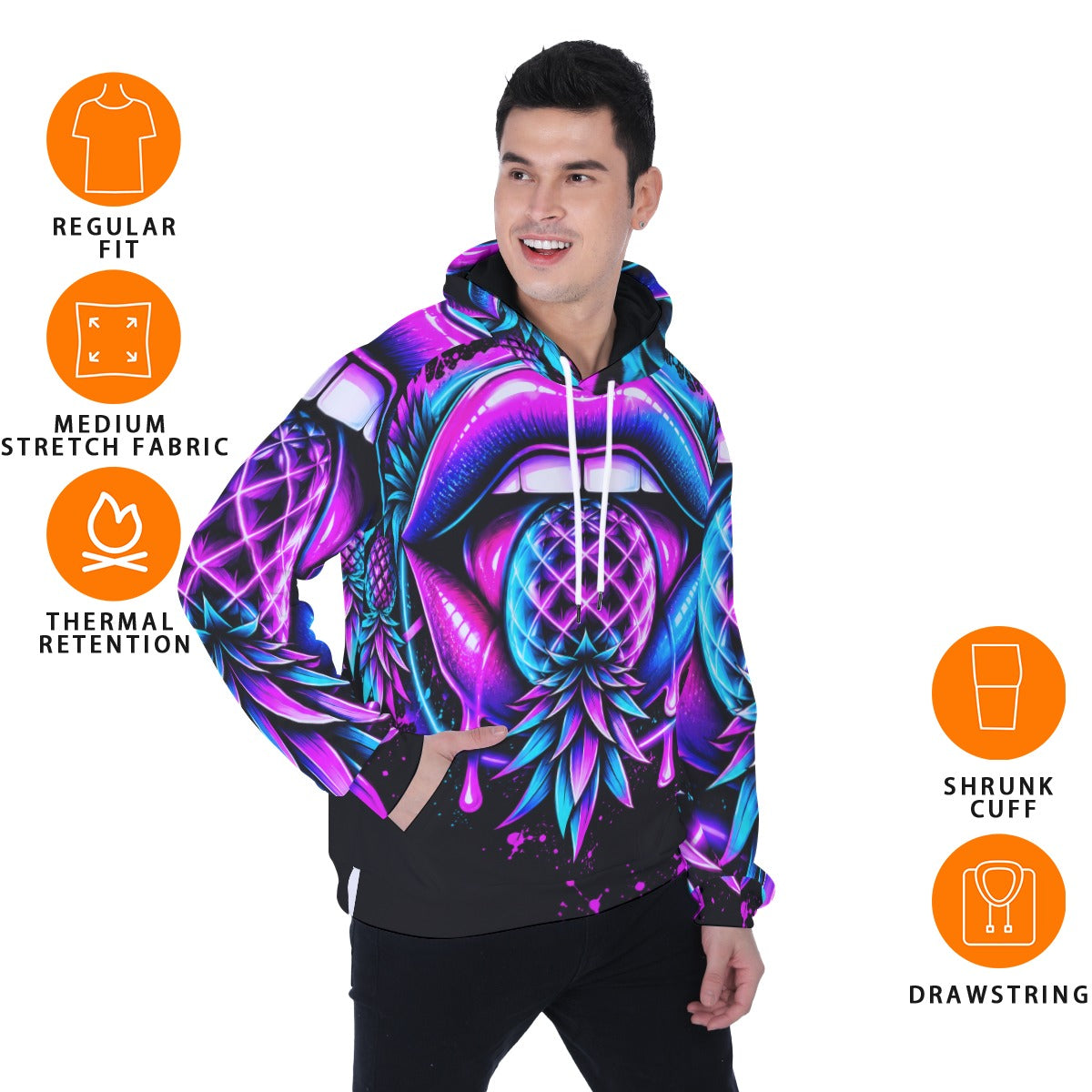 Pineapple Rave Hoodie