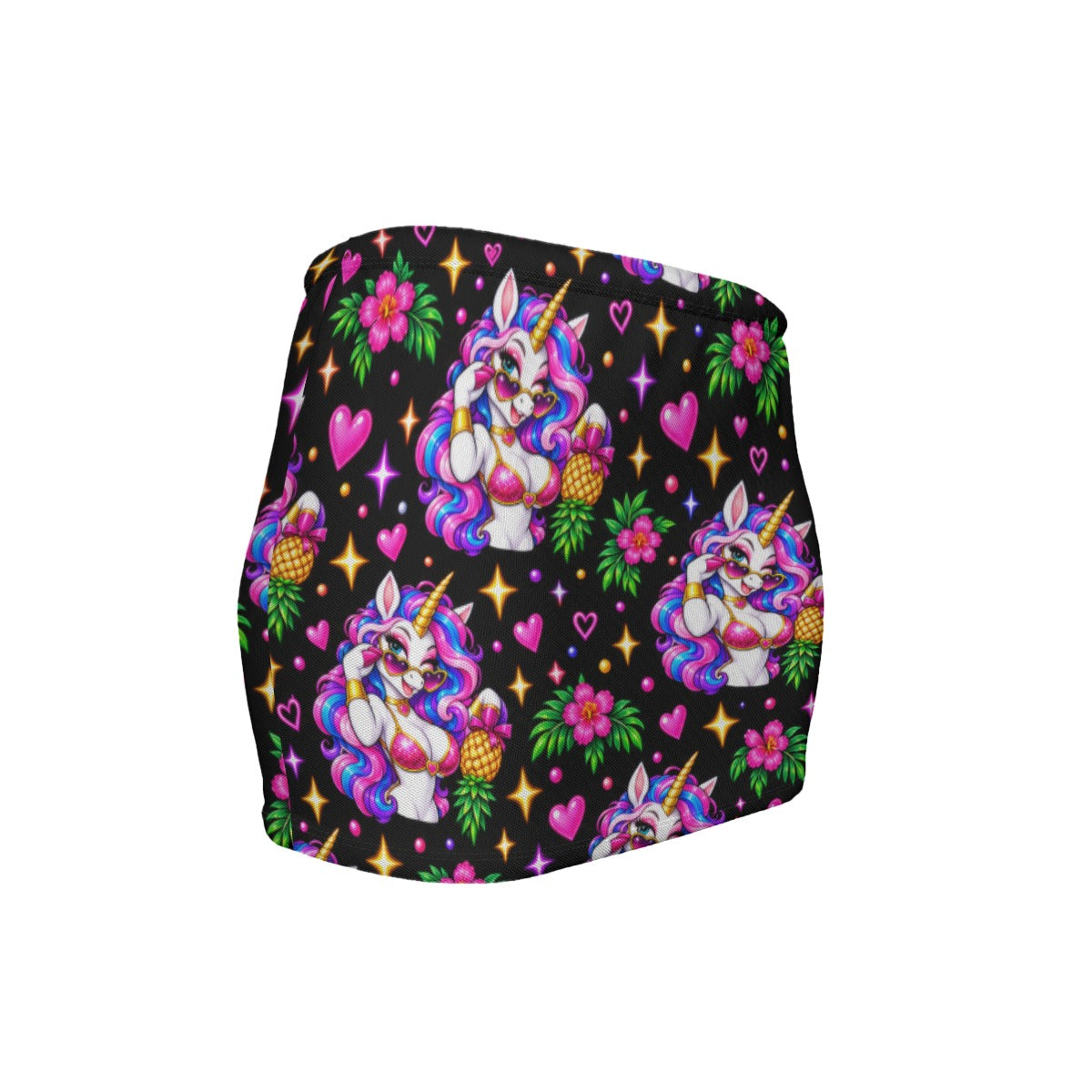 Electric Unicorn Women's Slinky Micro Mini Skirt
