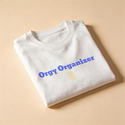 Orgy Organizer Men's T-Shirt Printed in USA