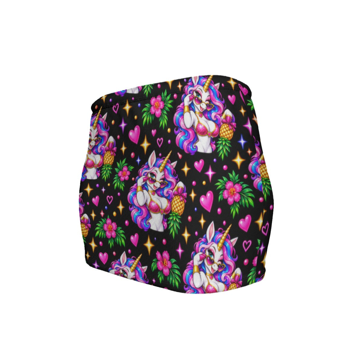Electric Unicorn Women's Slinky Micro Mini Skirt