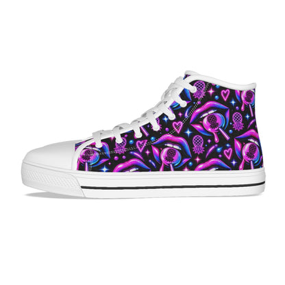 Open Mouth Women's Canvas Shoes