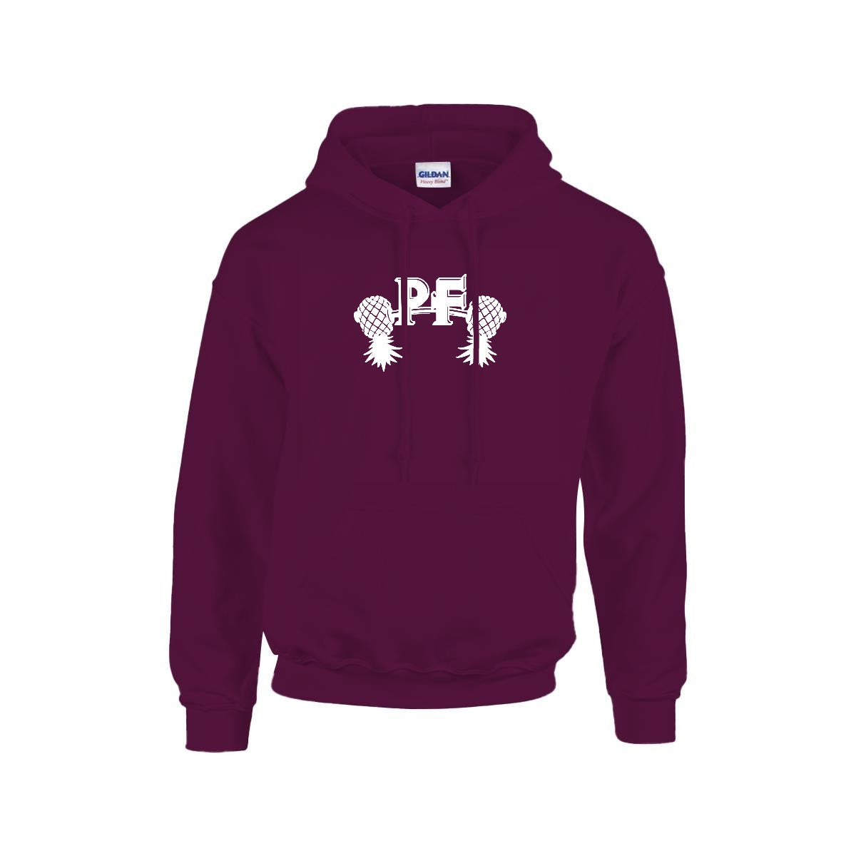 Pineapple Fitness Hoodie Printed in USA