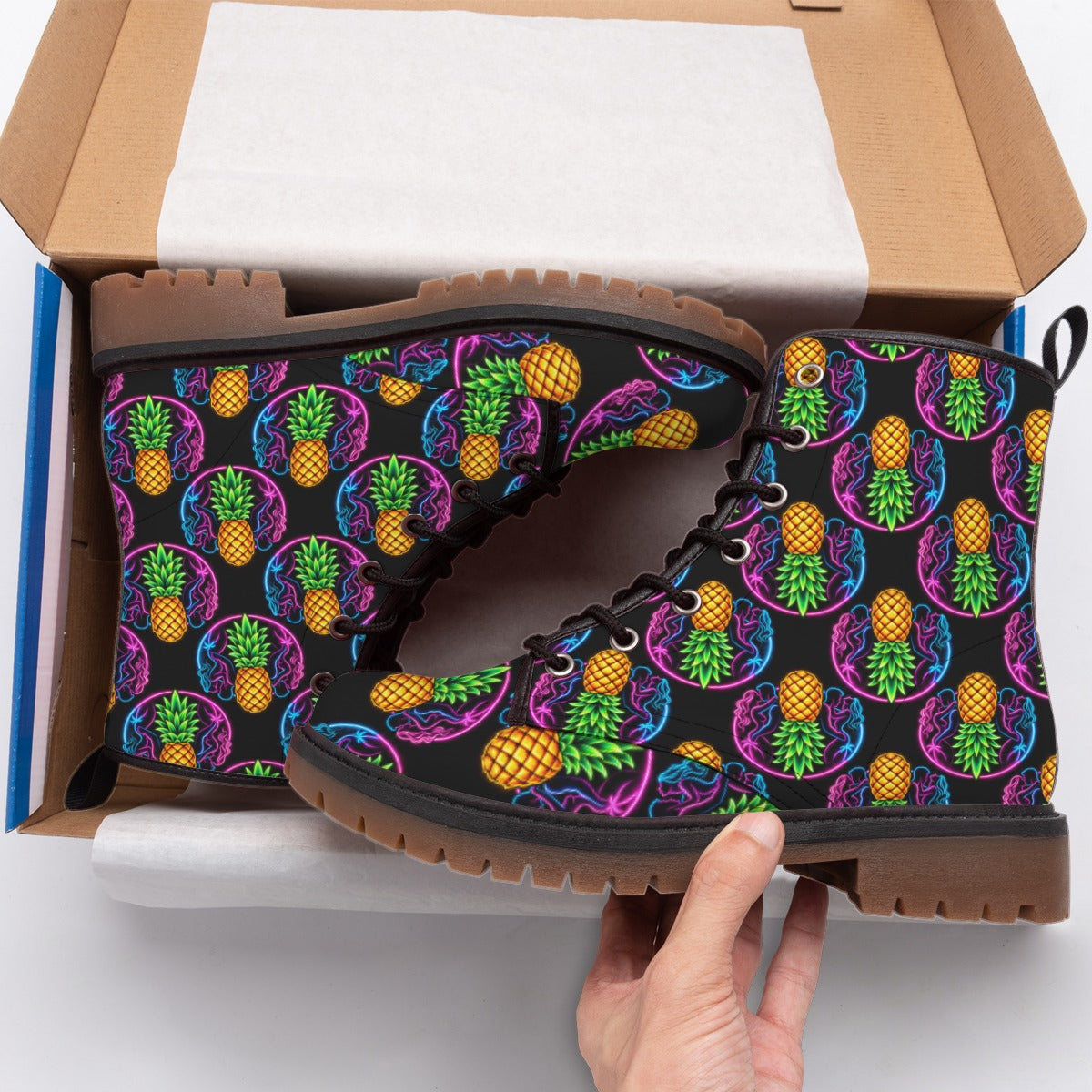 Electric Pineapple Women's Martin Short Boots