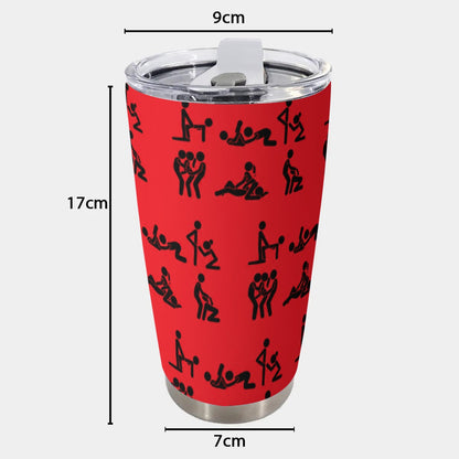 Stick Figure Tumbler 20oz