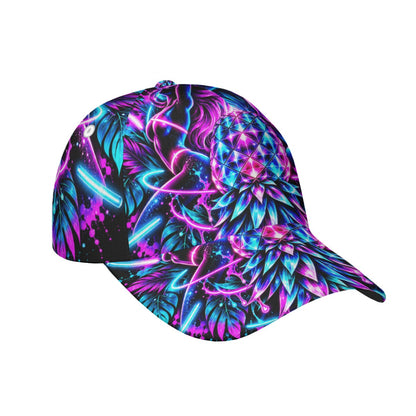 Pineapple Body Rave Snap Back Hat