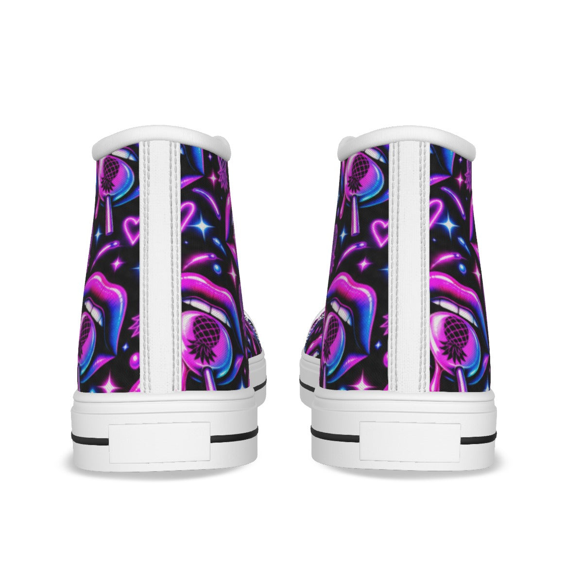 Open Mouth Women's Canvas Shoes