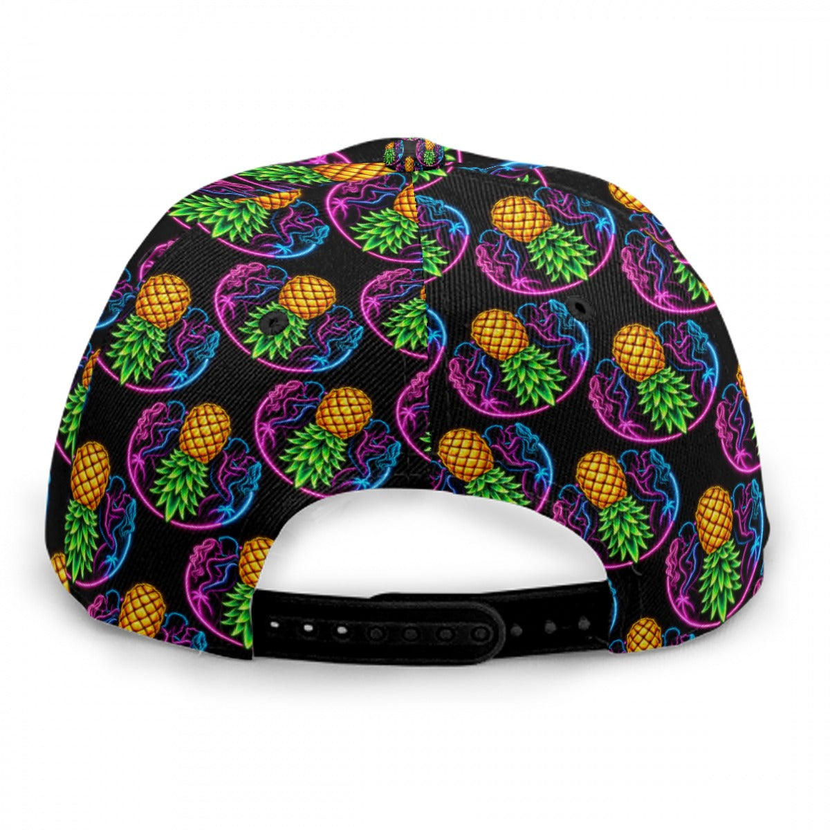 Electric Pineapple Flat Brim Hat
