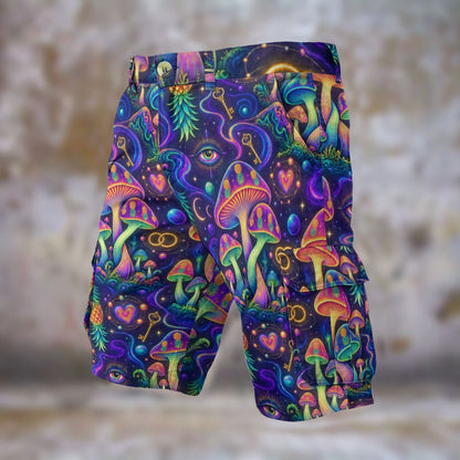Psychedelic Rave Men's Cargo Shorts