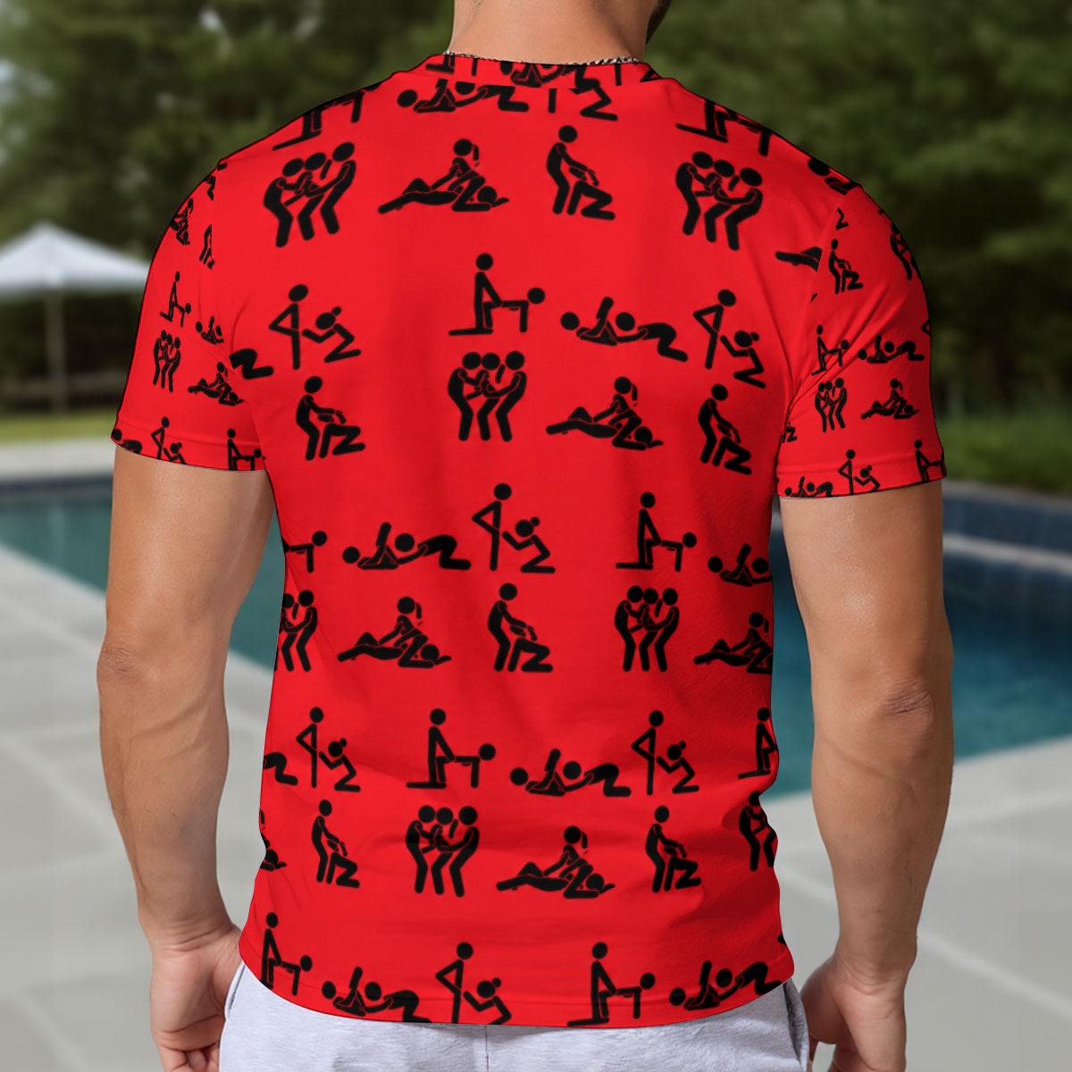 Stick Figure Men's Short Sleeve T-shirt