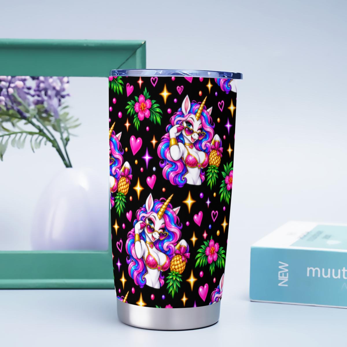 Electric Unicorn Tumbler 20oz