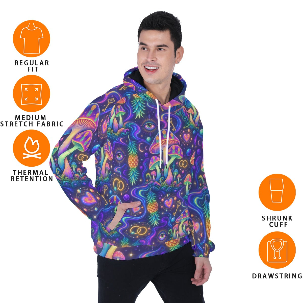 Psychedelic Rave Hoodie