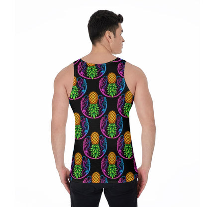 Electric Pineapple Men's Tank Top