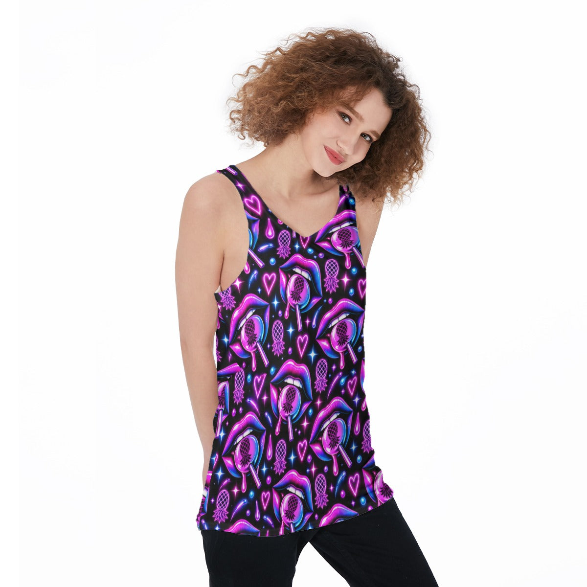 Open Mouth Women's Tank Top
