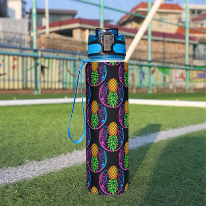 Electric Pineapple Water Bottle 32oz
