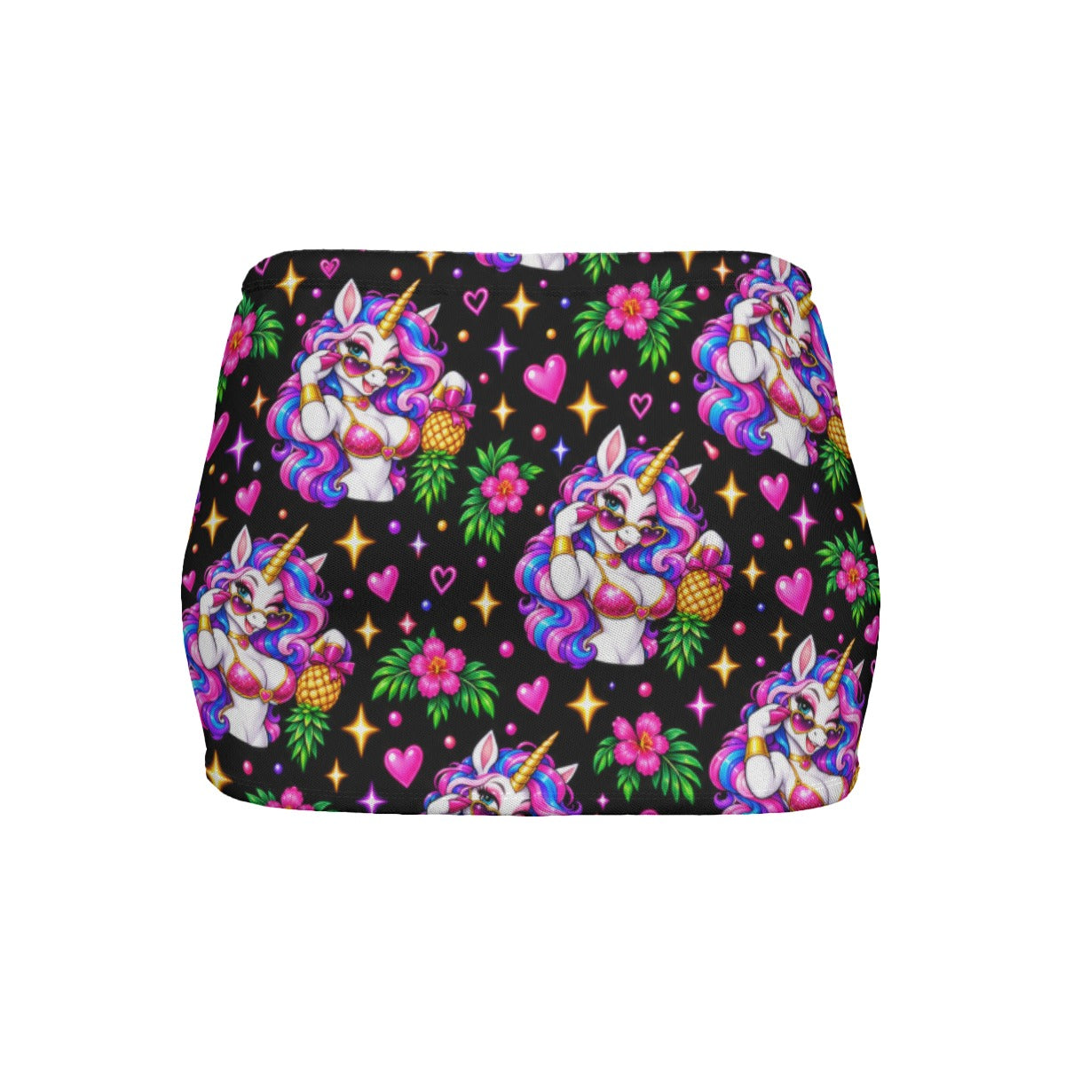 Electric Unicorn Women's Slinky Micro Mini Skirt