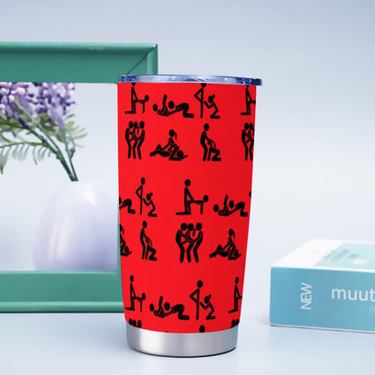 Stick Figure Tumbler 20oz