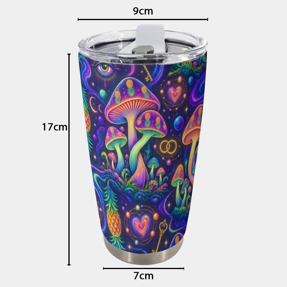 Psychedelic Rave Tumbler 20oz