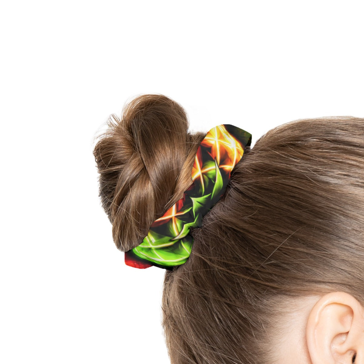 Neon Rave Scrunchie