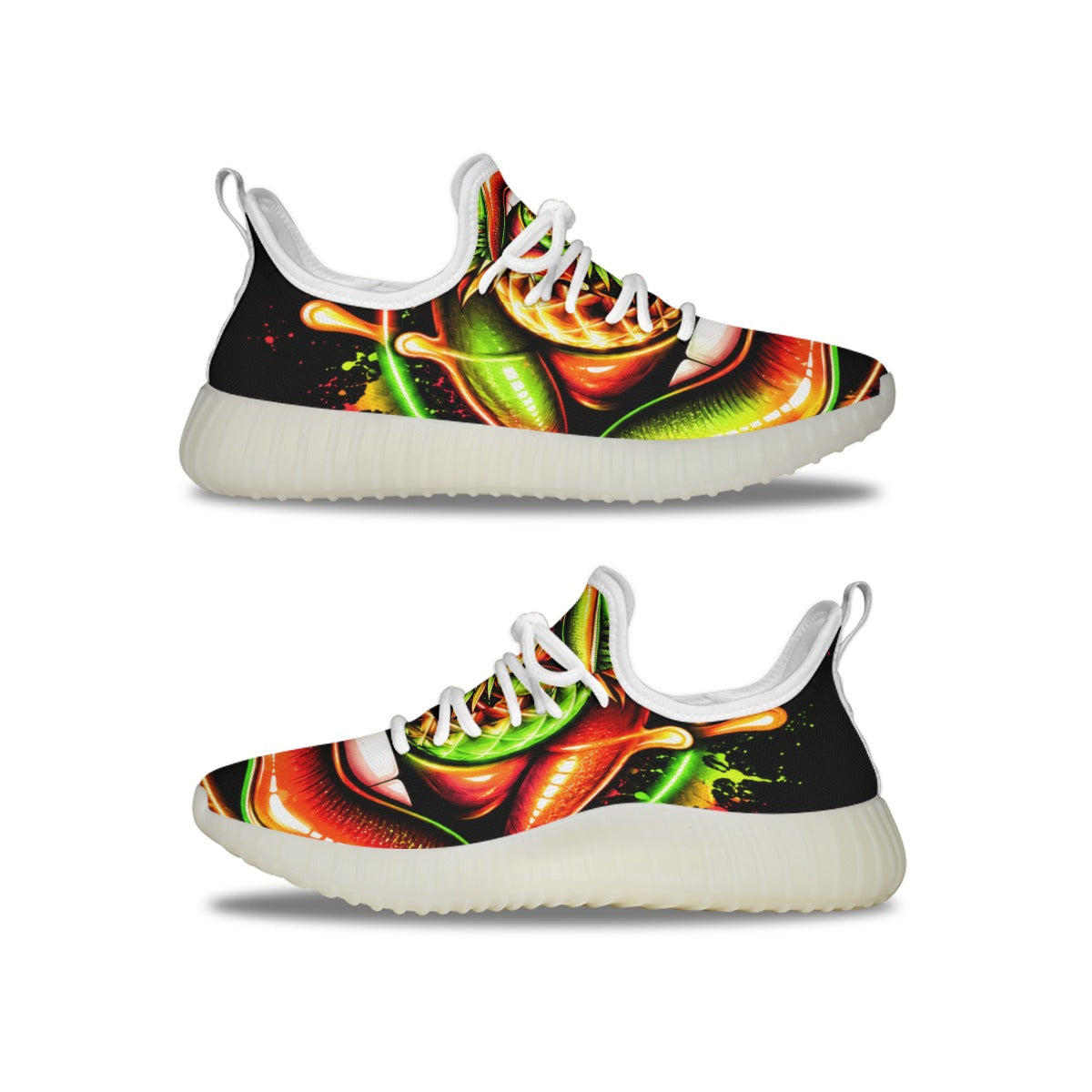 Neon Rave Men's Sports Shoes