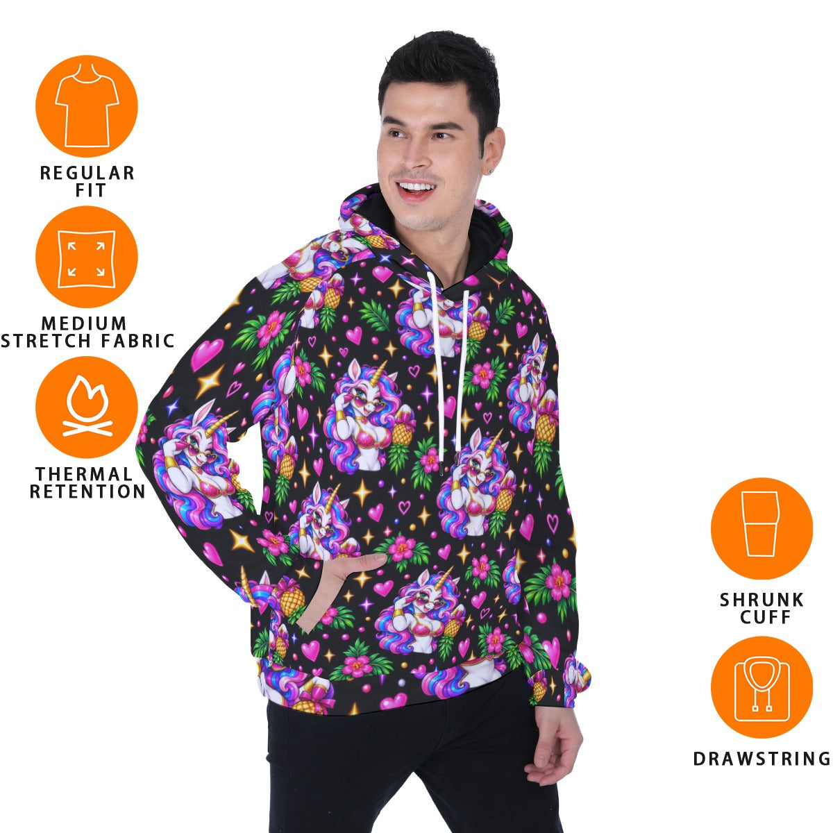 Electric Unicorn Hoodie
