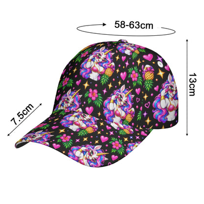 Electric Unicorn Snap Back Hat