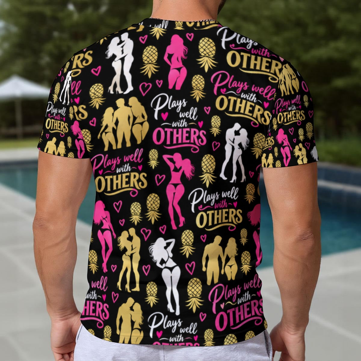 Plays Well With Others Men's Short Sleeve T-shirt