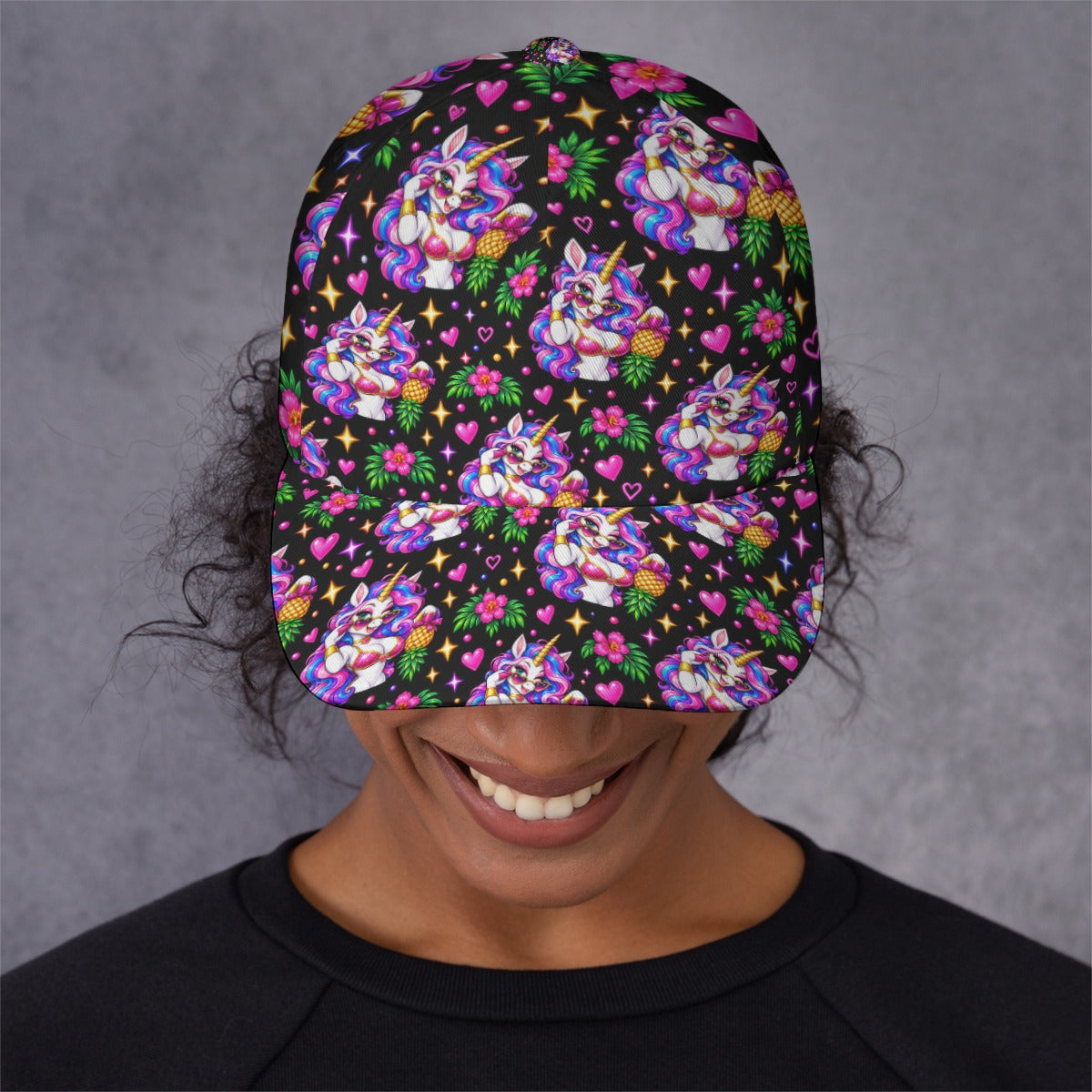 Electric Unicorn Snapback Hat