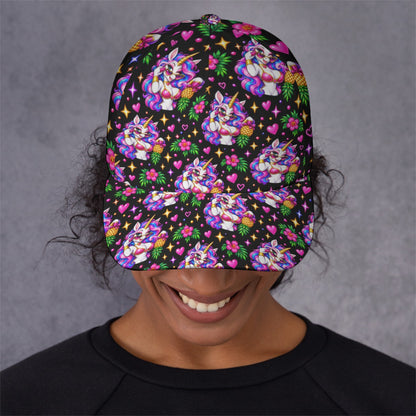 Electric Unicorn Snapback Hat