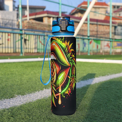 Neon Rave Water Bottle 32oz