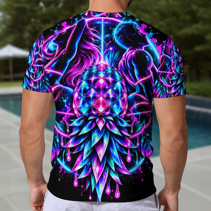 Pineapple Body Rave Men's Short Sleeve T-shirt