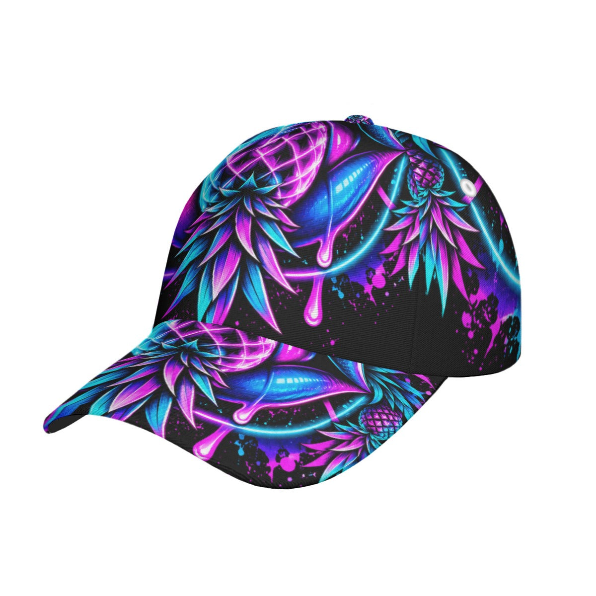 Pineapple Rave Snapback Hat