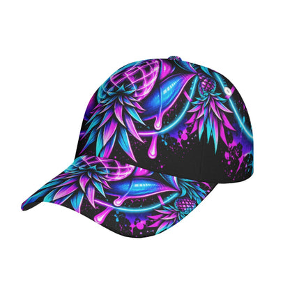 Pineapple Rave Snapback Hat