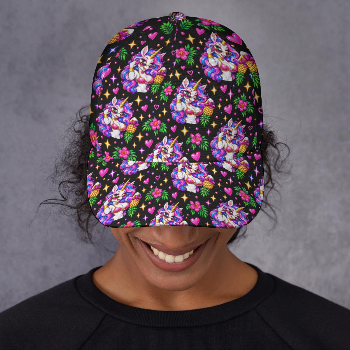 Electric Unicorn Snap Back Hat