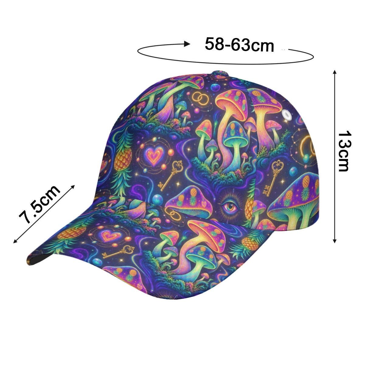 Psychedelic Rave Hat