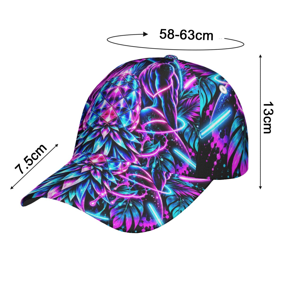 Pineapple Body Rave Snap Back Hat