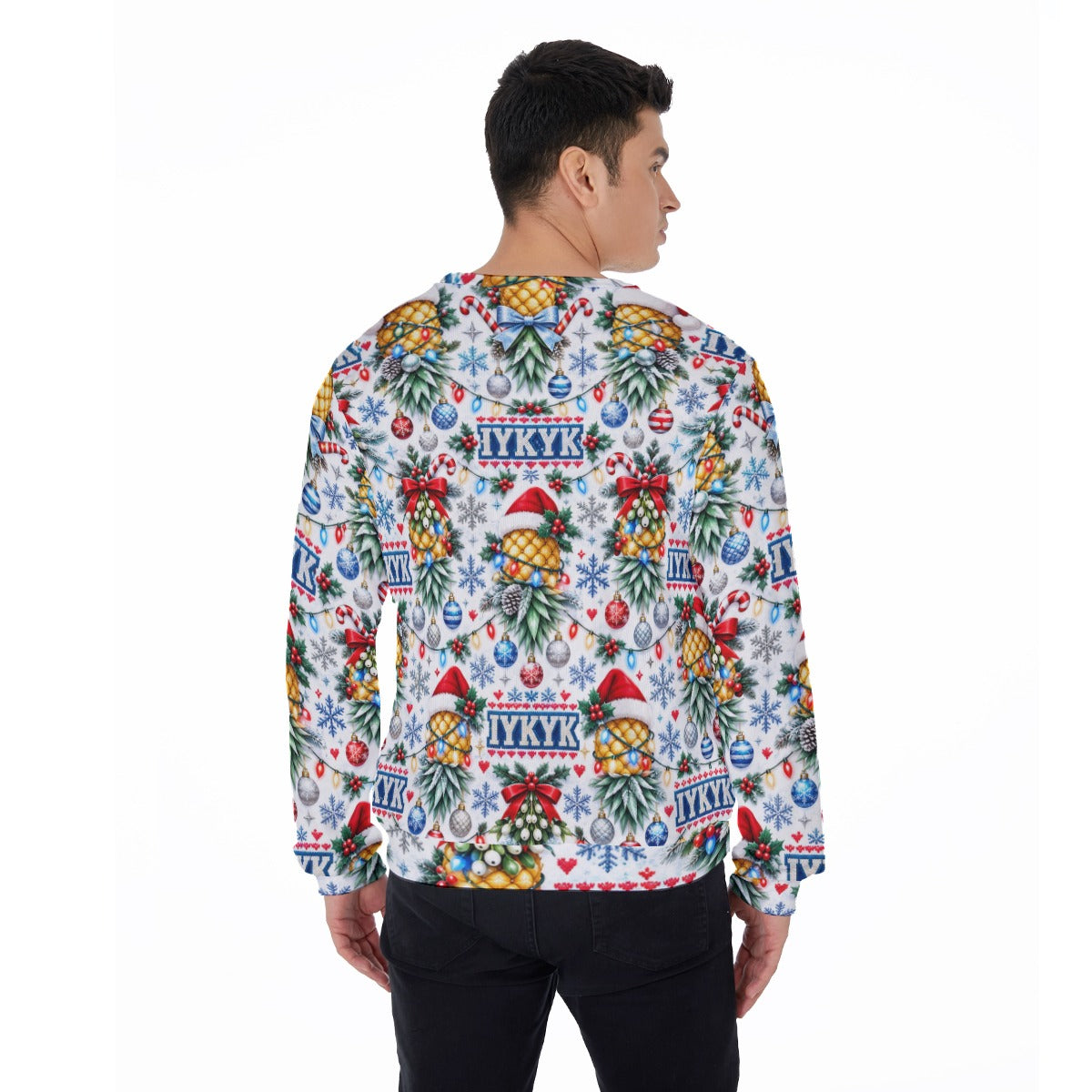 IYKYK White Christmas Sweater