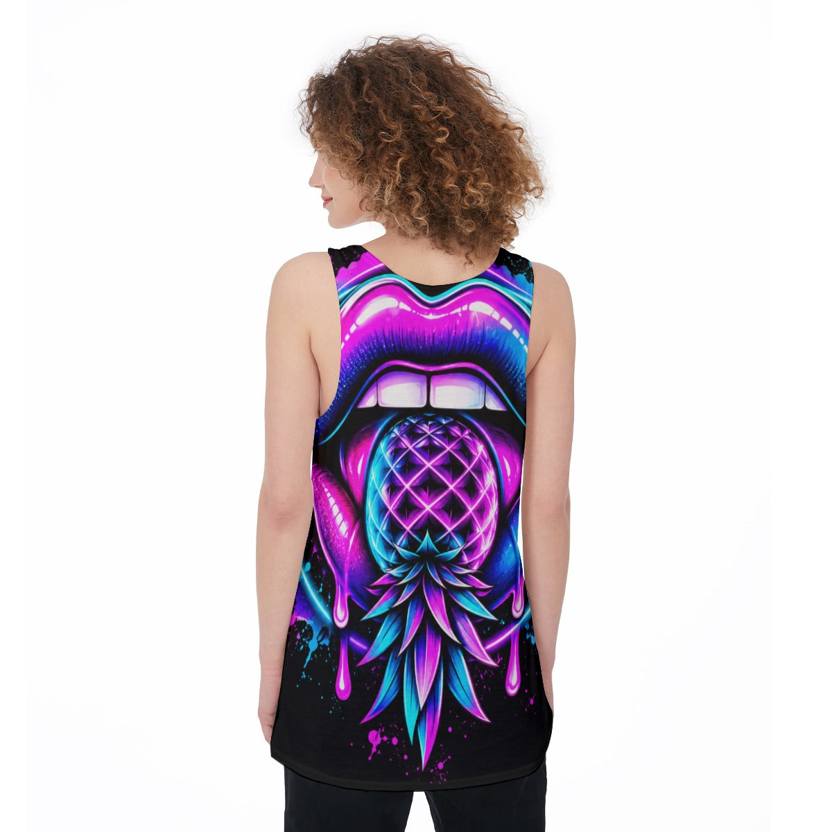 Pineapple Mouth Women's Tank Top