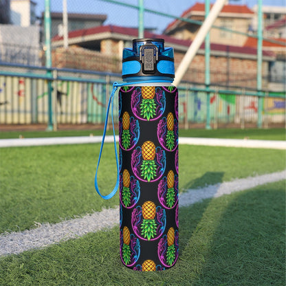 Electric Pineapple Water Bottle 32oz