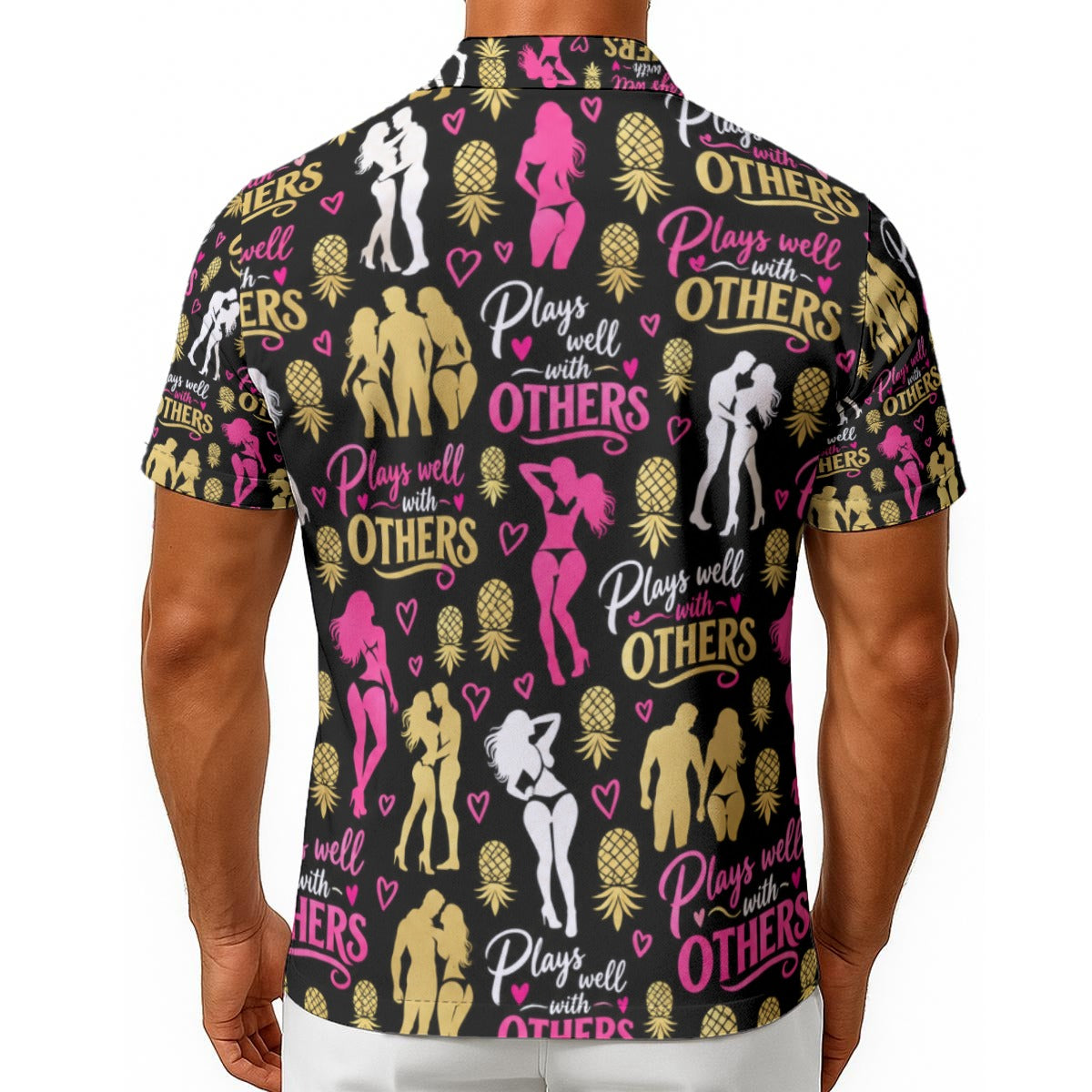 Plays Well With Others Button Up Shirt