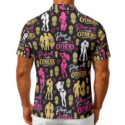 Plays Well With Others Button Up Shirt