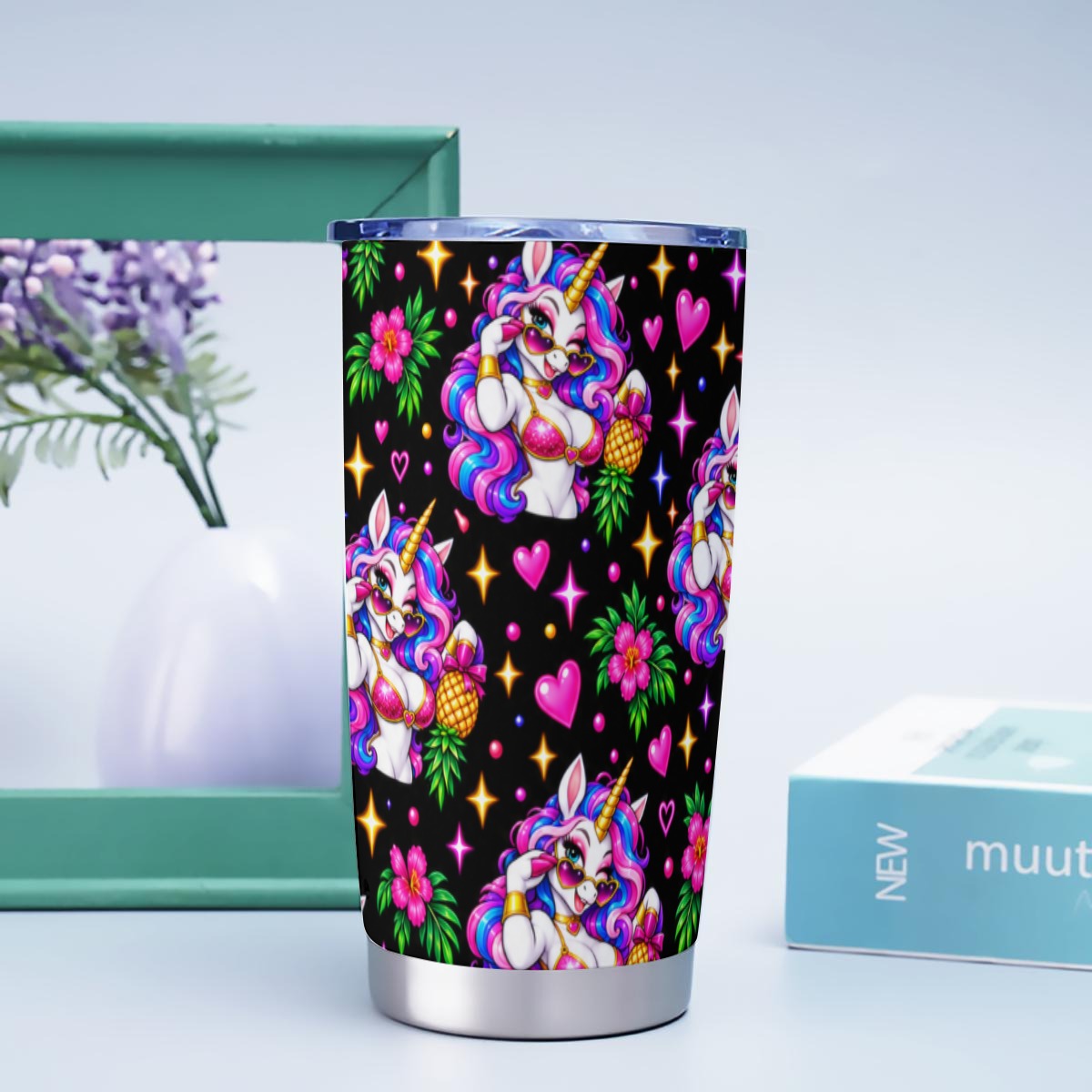 Electric Unicorn Tumbler 20oz