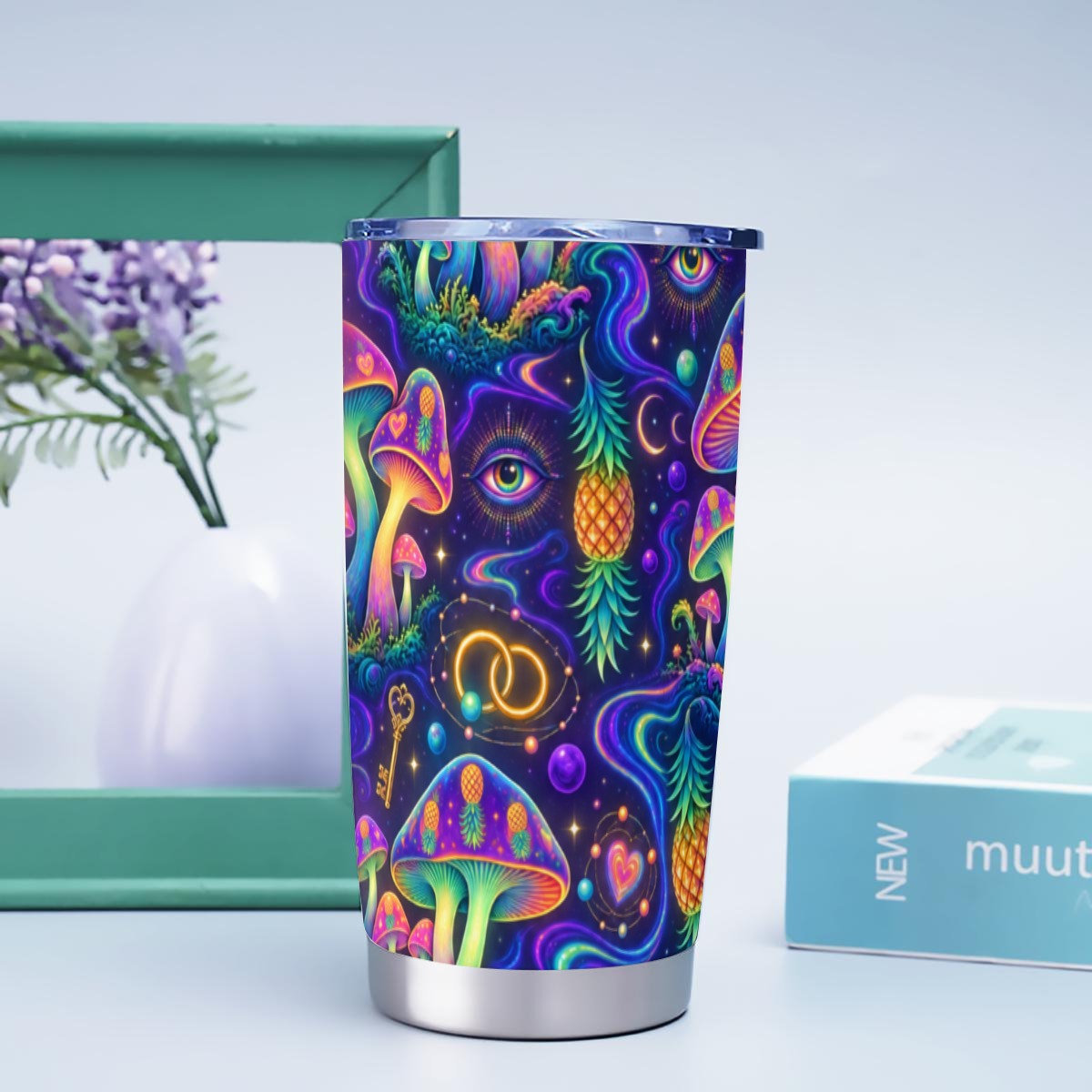 Psychedelic Rave Tumbler 20oz