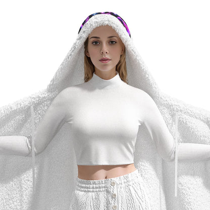 Open Mouth Rave Wearable Hooded Blanket