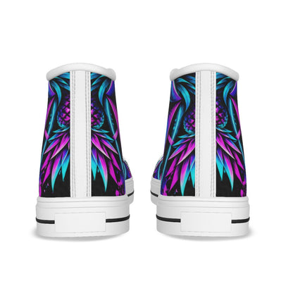 Pineapple Rave Men's Canvas Shoes