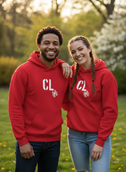 Canadian Lifestyle Unisex Hoodie – White Logo | Swinger, ENM & Pride Apparel – DK Apparel-DK Apparel