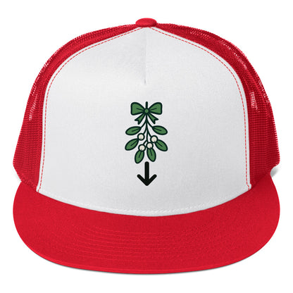 Mistletoe Snap Back Hat – Funny Christmas Swinger Holiday Cap | DK Apparel-DK Apparel
