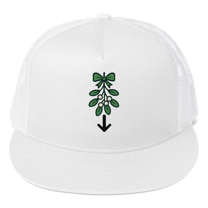 Mistletoe Snap Back Hat – Funny Christmas Swinger Holiday Cap | DK Apparel-DK Apparel
