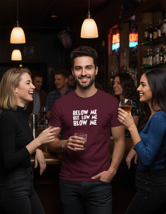 Blow Me Classic T-Shirt | Swinger & ENM Lifestyle Apparel – DK Apparel