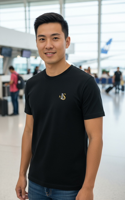 LS Travel Club Short Sleeve Fitted T-Shirt | Lifestyle & ENM Apparel – DK Apparel
