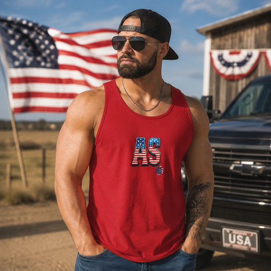 American Swinger Men’s Tank Top | Lifestyle & ENM Apparel – DK Apparel